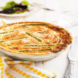 Asparagus & Parmigiano Savoury Tart